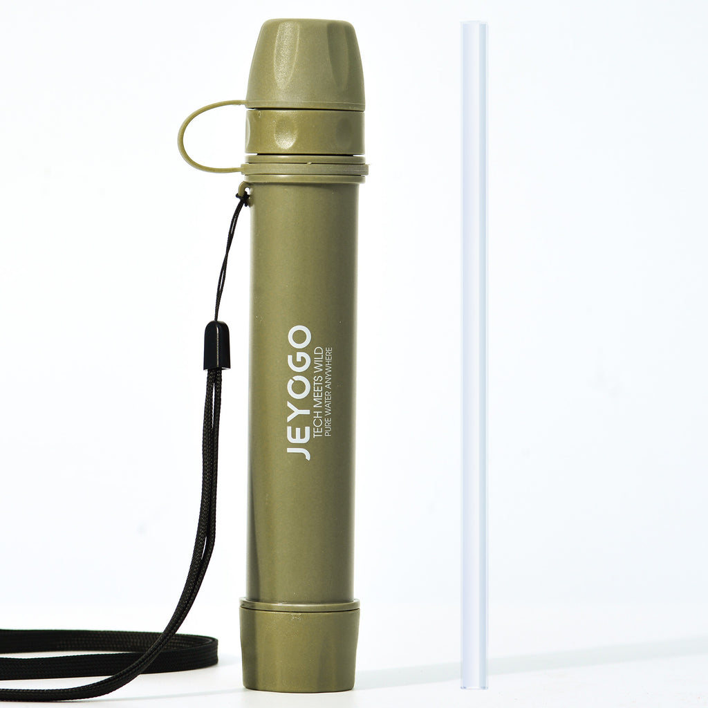 JEYOGO Water Filter Straw - Personal Portable Water Purifier for Hikin