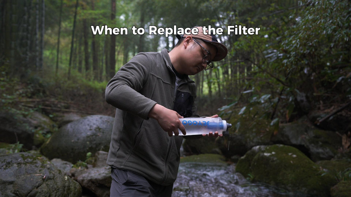 JEYOGO When to Replace the Filter